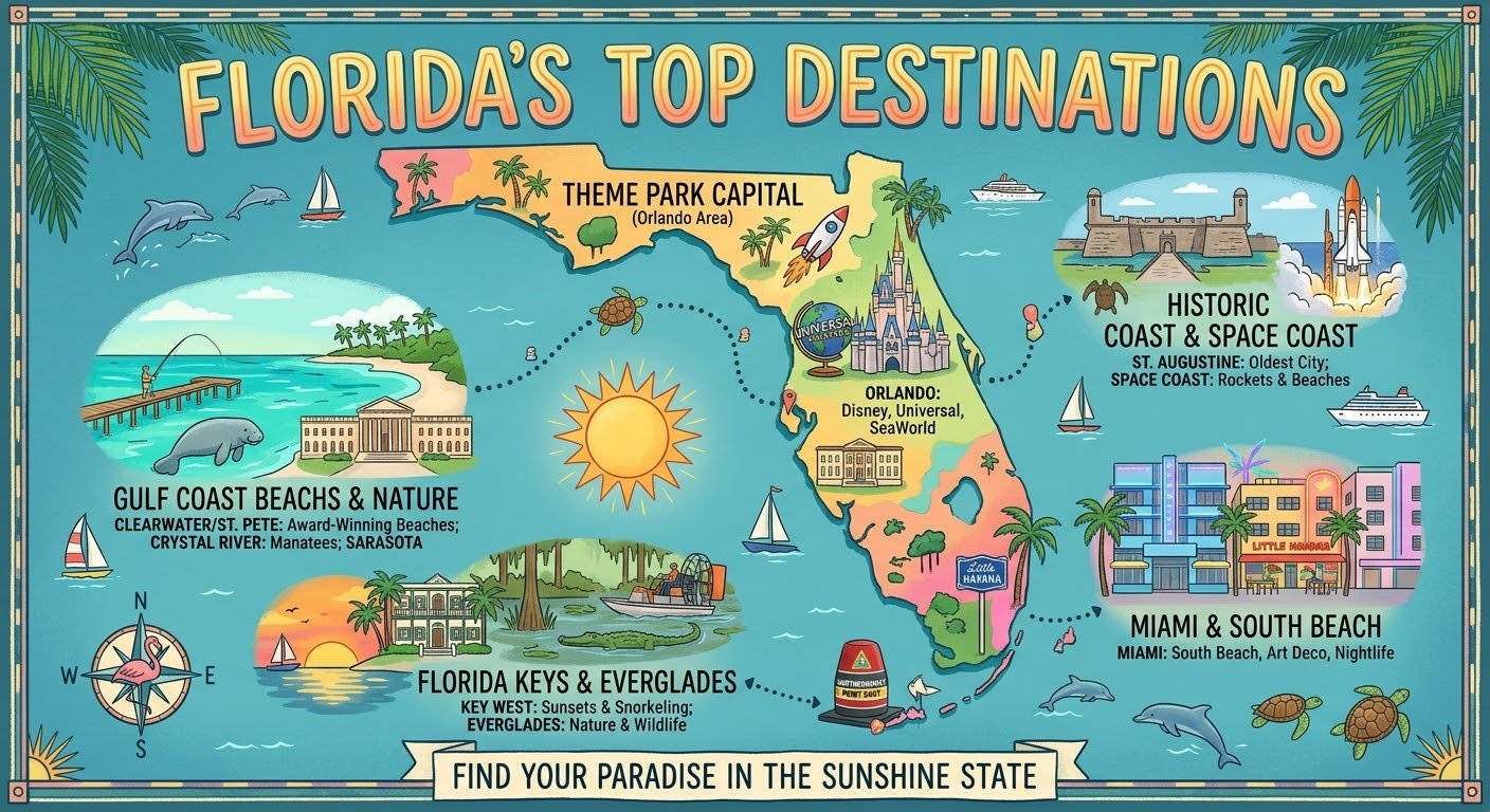 Best Places to Visit in Florida: A Complete Guide for Your Trip
